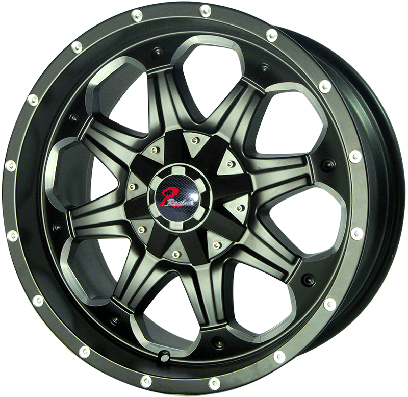 17×9 inch cyan face wheel rim