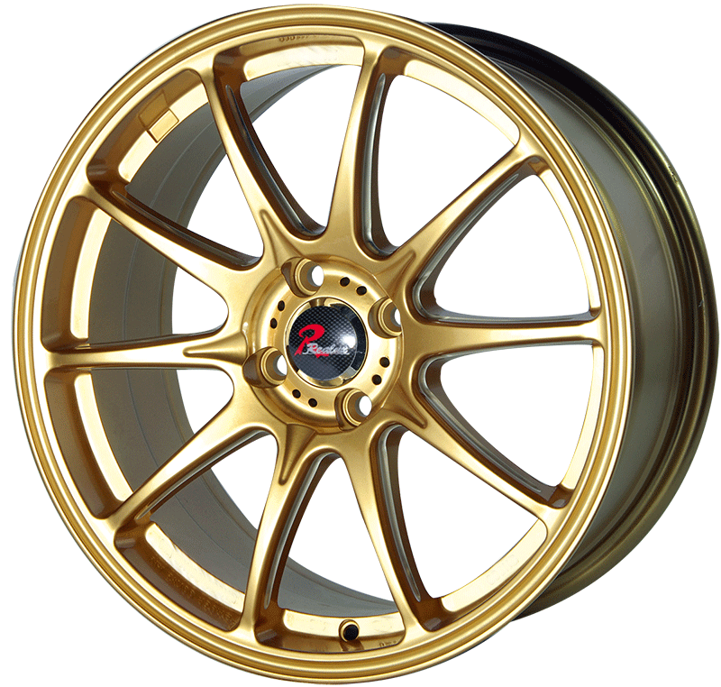 15×7 inch Gold Machine Face　wheel rim