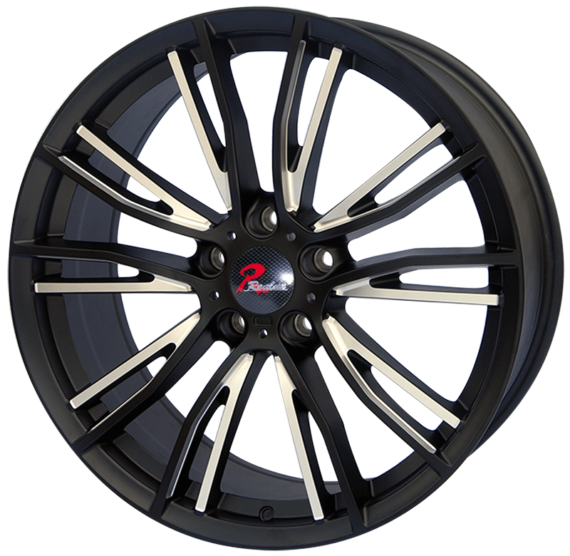 20×8.5 inch Black Machine Face wheel rim