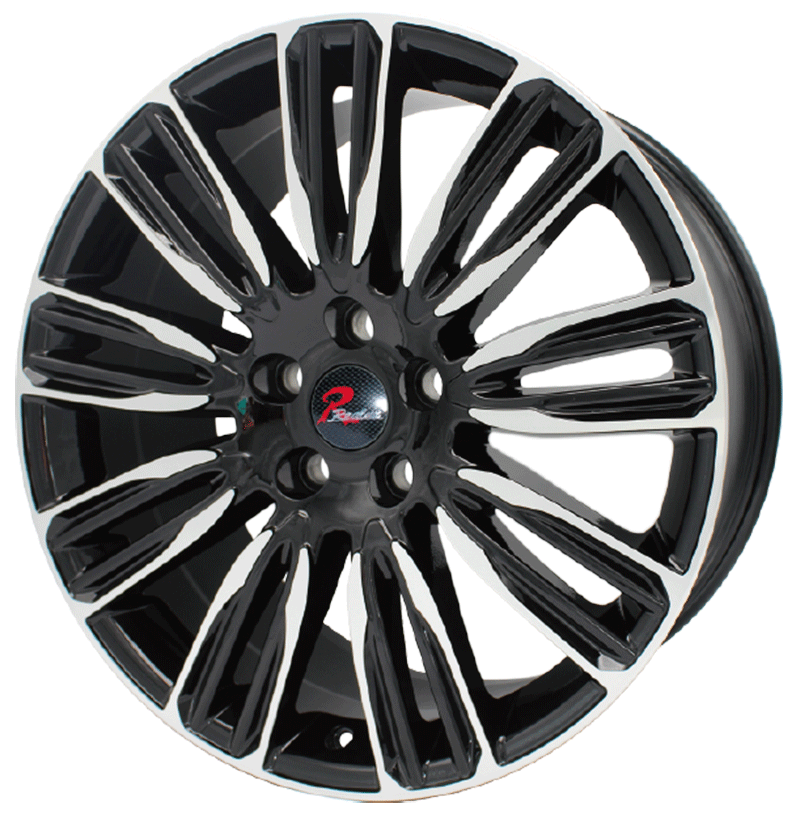 22×9.5 inch Semi Matte Black　wheel rim
