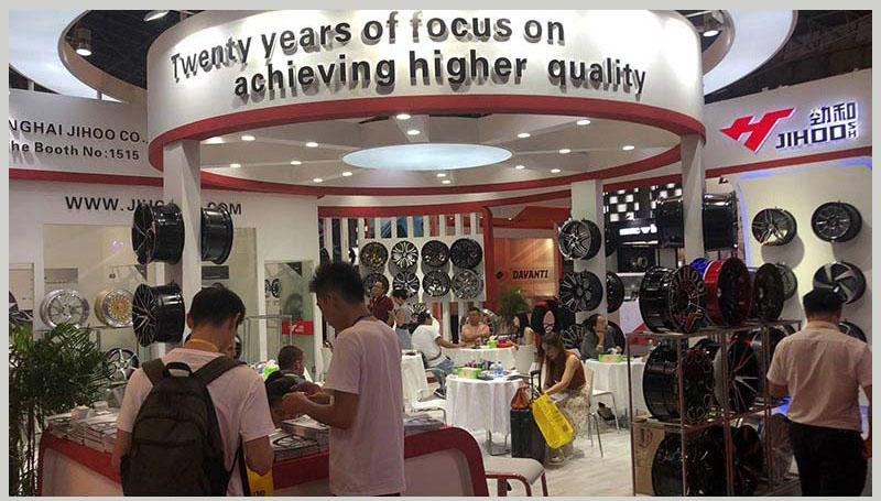 the hall of Jihoo about the 17th China International TIRE EXPO 2019