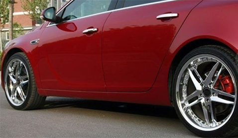 Is car wheel painting better or electroplating better?