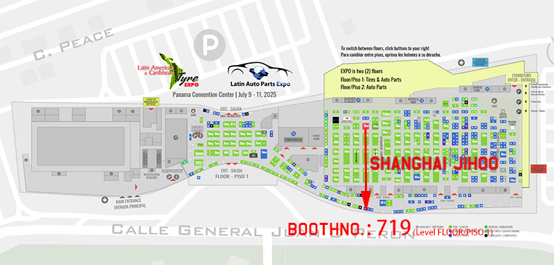 The 2025 Latin Auto Parts Expo Location about Jihoo Wheels