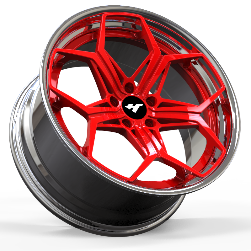 18-24 inch Chrome + Red forged and custom wheel rim