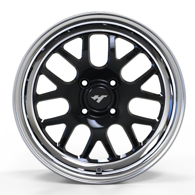 15X70 inch black / mirror wheel rim