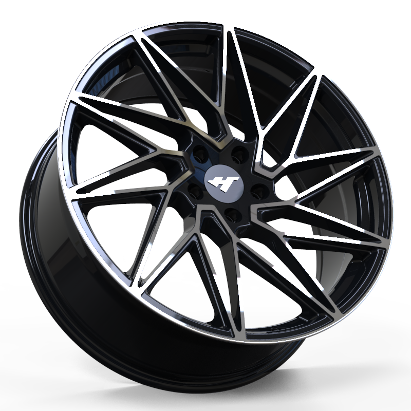 2085 inch black / machine face wheel rim