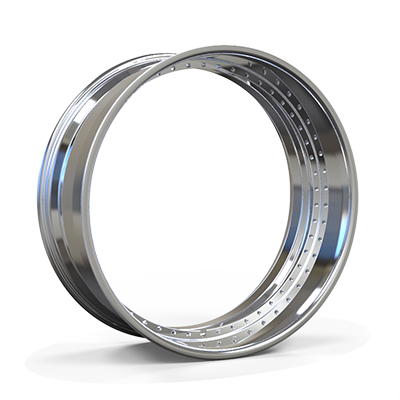 20x8.5x2.5 inch silver barrel  rim