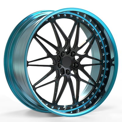 20X8.5 inch blue forged and custom wheel rim