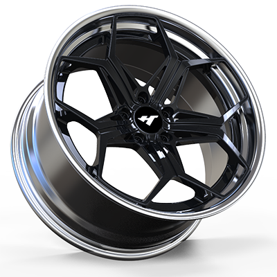 18-24 inch Chrome + Black Face forged and custom wheel rim