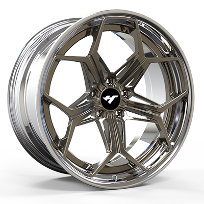 18-28 inch Chrome + Bronze forged and custom wheel rim