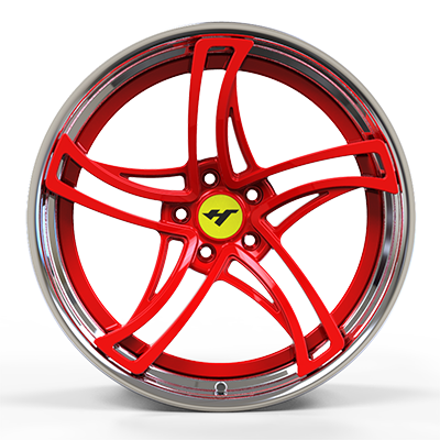 18-24 inch chrome + red forged and custom wheel rim