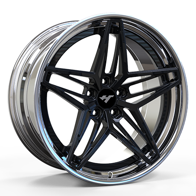 18-24 inch Chrome + Black Face forged and custom wheel rim