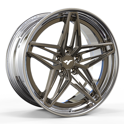 18-24 inch chrome + bronze　forged and custom wheel rim