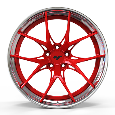 18-24 inch chrome + red forged and custom wheel rim
