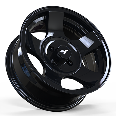 14X6.0 inch Black wheel rim