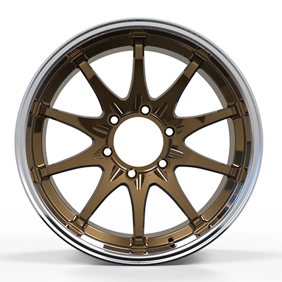 18X10.5 inch bronze & mirror wheel rim