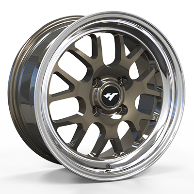 15X7.0 inch bronze & mirror wheel rim