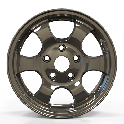 14X6.0 inch bronze wheel rim