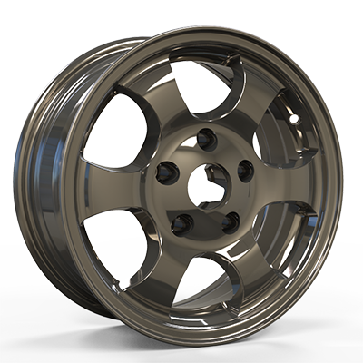 14X6.0 inch bronze　wheel rim