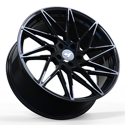 20X8.5 inch black wheel rim