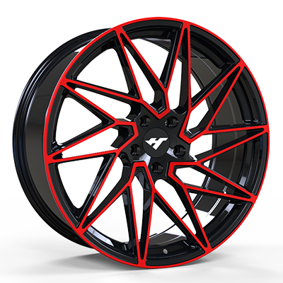 20X8.5 inch red　wheel rim