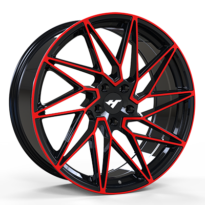 20X8.5 inch red wheel rim