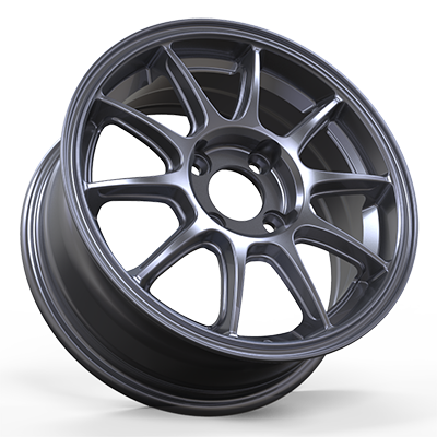 14X6.0 inch Gun Metal wheel rim