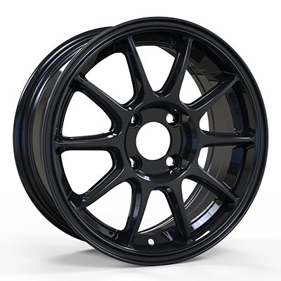 14X6.0 inch black　wheel rim