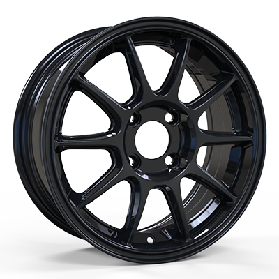 14X6.0 inch black wheel rim