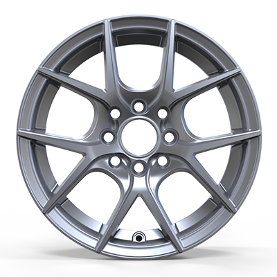 14X6.0 inch gray wheel rim