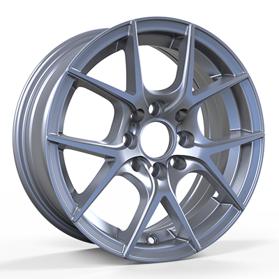 14X6.0 inch gray wheel rim