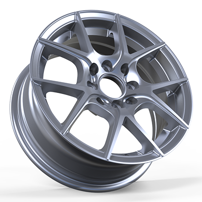 14X6.0 inch gray wheel rim