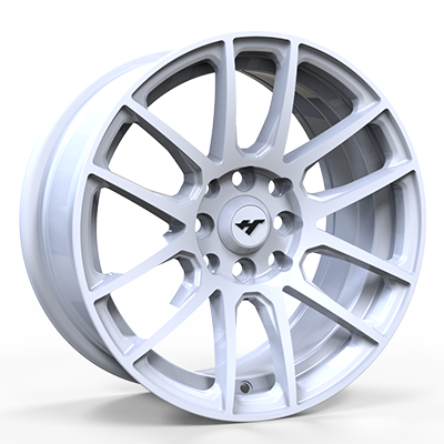 15X7.0 inch white wheel rim