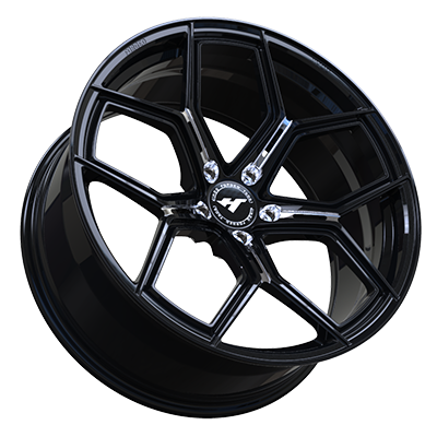 18X8.0 inch Black forged and custom wheel rim