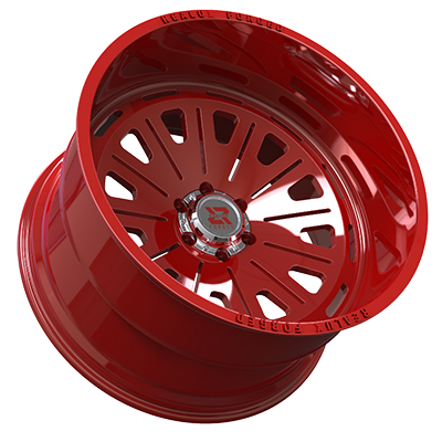 24X12 inch Red forged and custom wheel rim