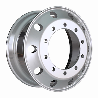 22.5X9.0 inch silver truck wheel rim