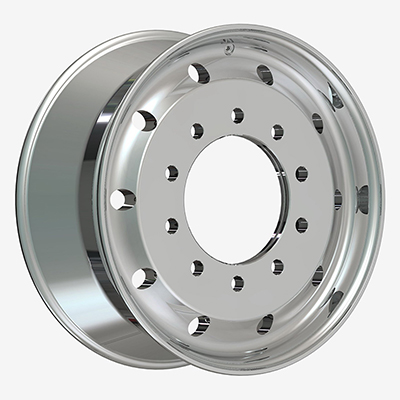 22.5X9.0 inch silver truck wheel rim