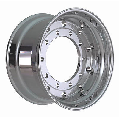 China 22.5X14 inch silver truck wheel rim