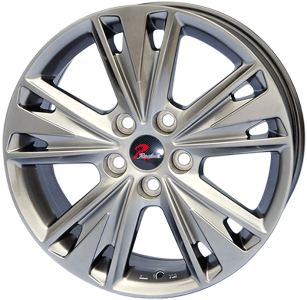 177.5 inch Dark Gun Metal Machine Face wheel rim