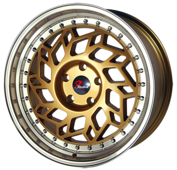 178 179 inch gold machine face/Chrome Stud wheel rim