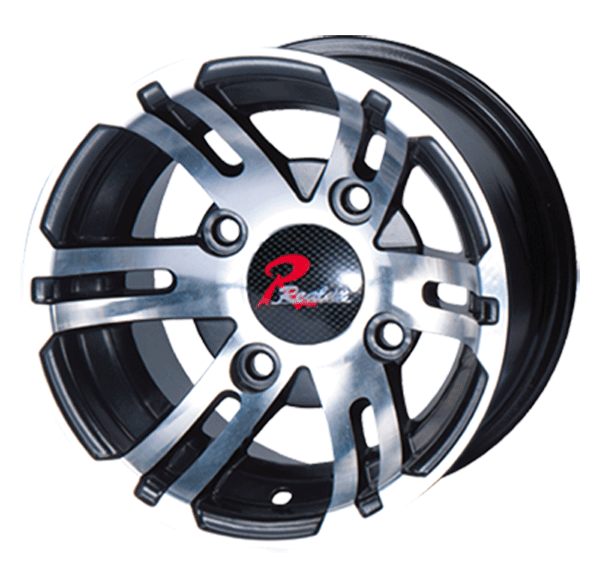 8X7.0 inch Black Machine Face wheel rim