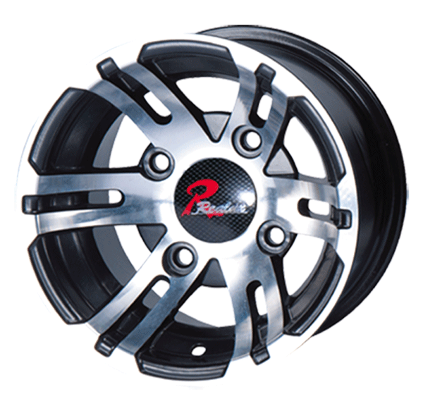 10X7.0 inch Black Machine Face wheel rim